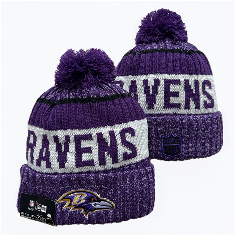 Baltimore Ravens 2024 Knit Hats 005